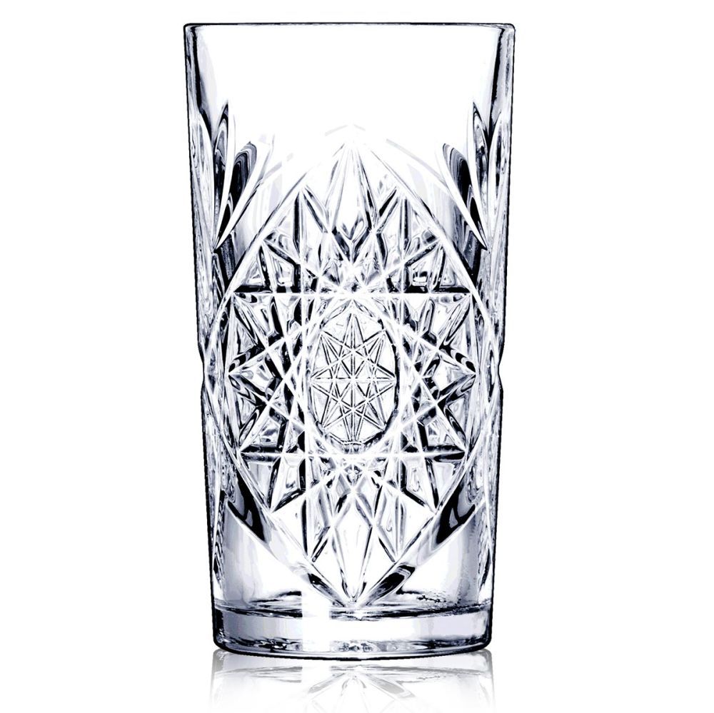 Libbey Hobstar Cooler Glasses - Set Of 8