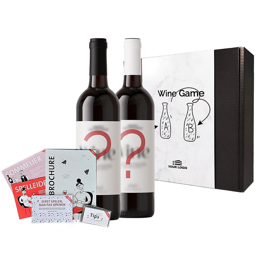 Blind Wine Tasting Game - Red: Taste & Learn The Difference