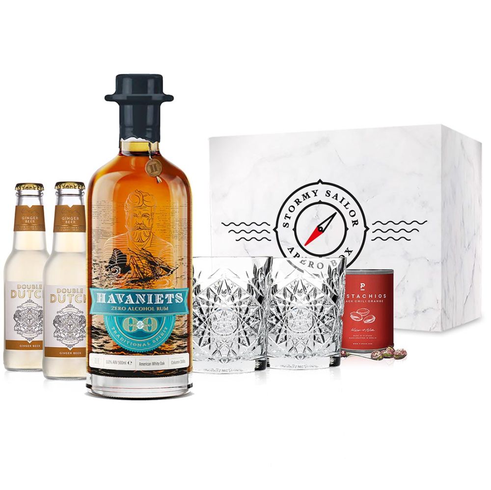 Havaniets non-alcoholic Rum Dark 'n Stormy Set