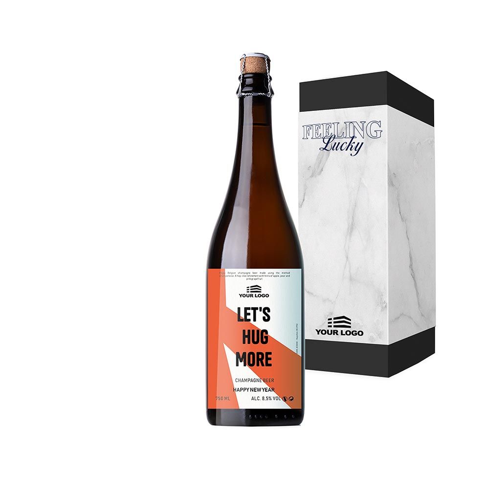 Personalised Champagne Beer