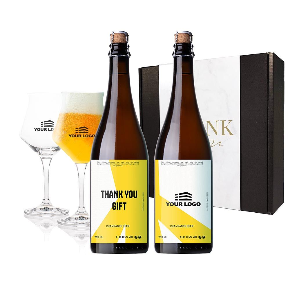 Personalised Champagne Beer