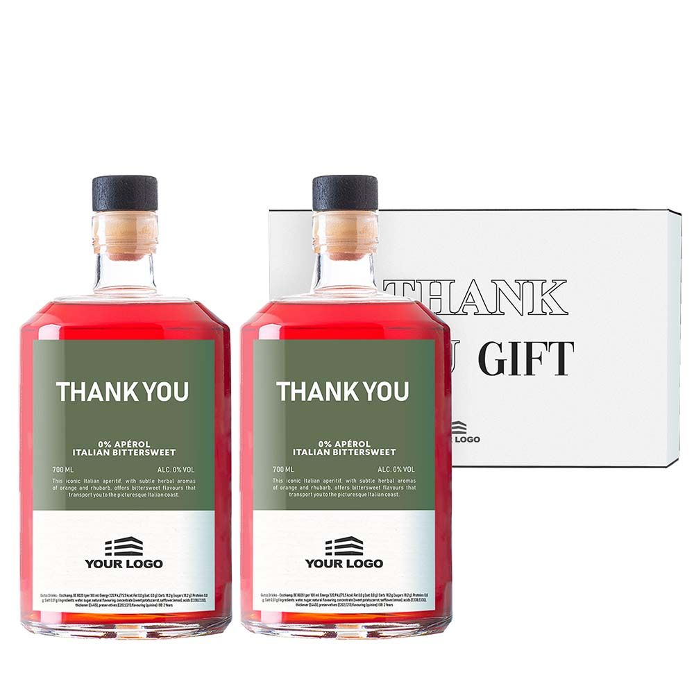 Personalised Non-Alcoholic Italian Bittersweet Duo Gift Set