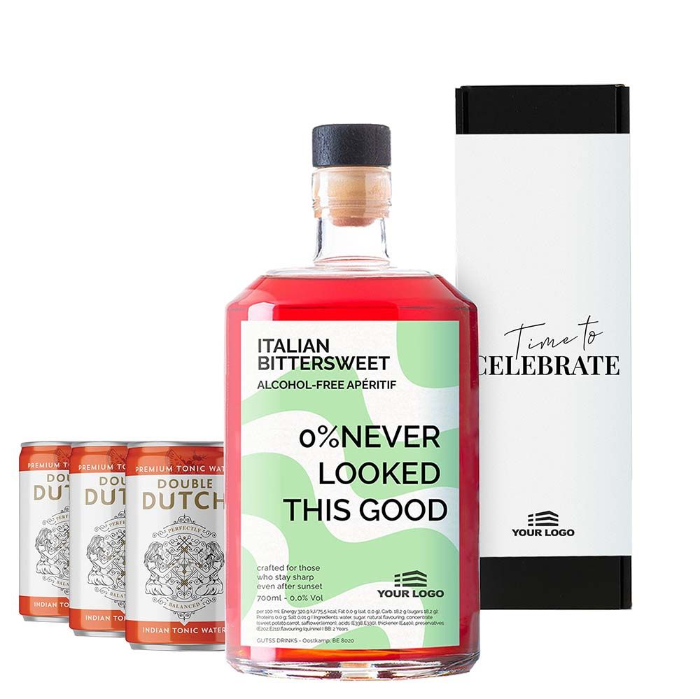 Personalised Non-Alcoholic Italian Bittersweet Set