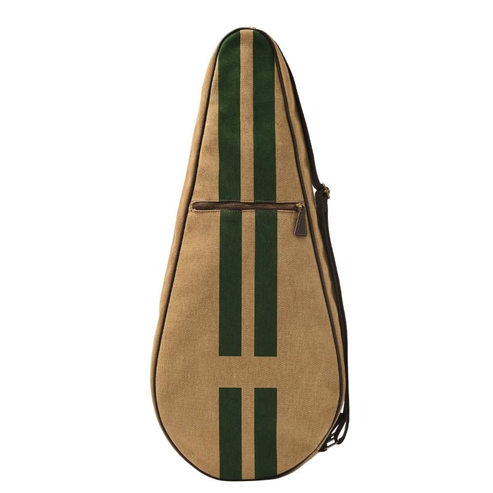 College Tennis Racket Bag - Beige