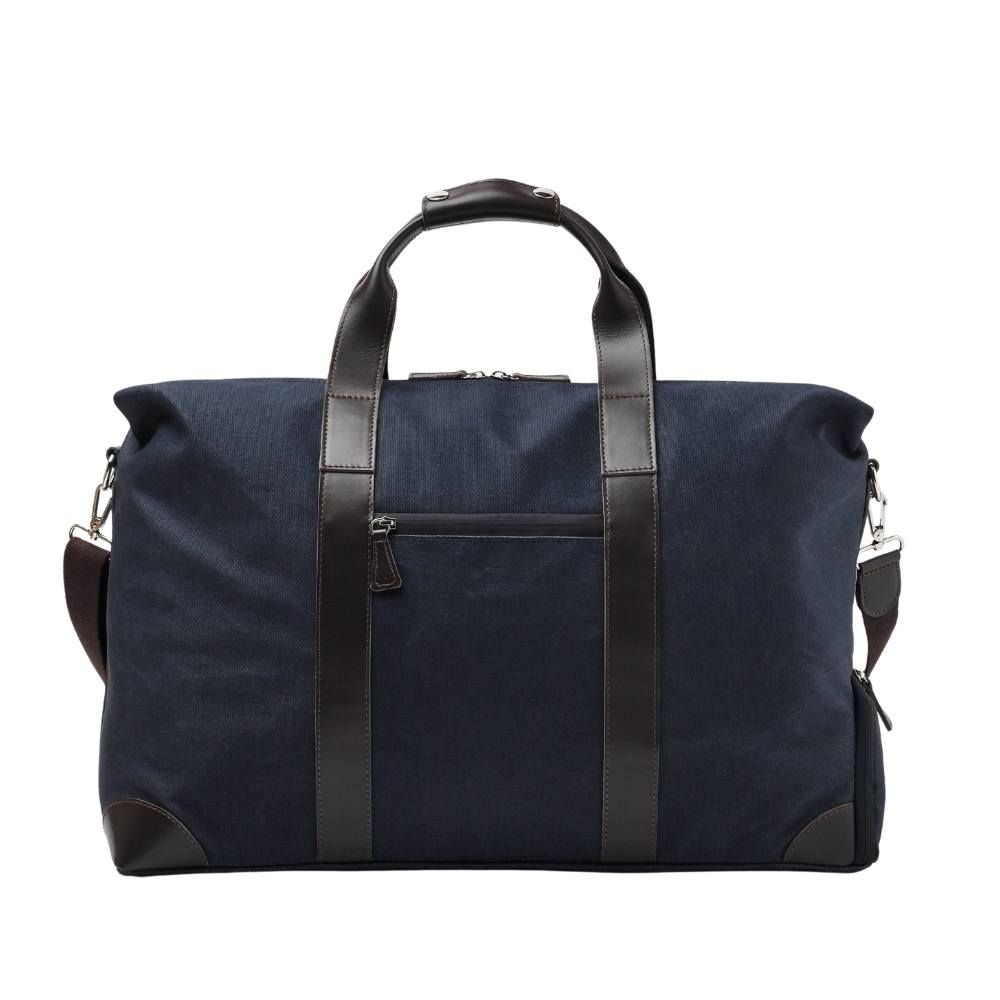 Waxed Sport Travel Duffel Bag - Blue
