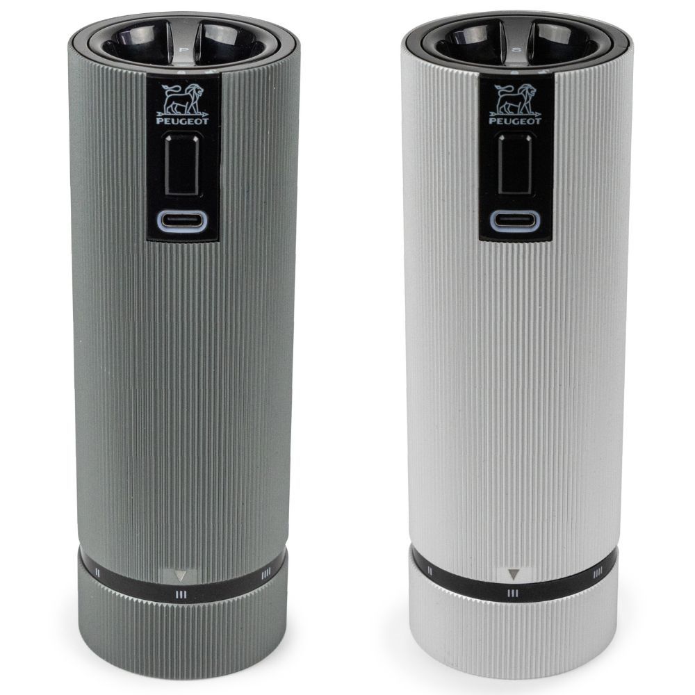 Peugeot Duo Line Electric Pepper & Salt Mill