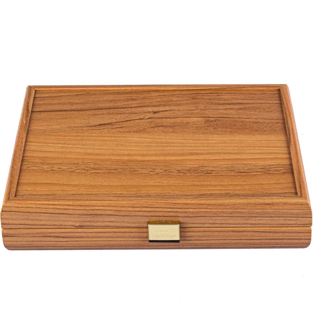 Manopoulos Playing Cards Case - Walnut Wood