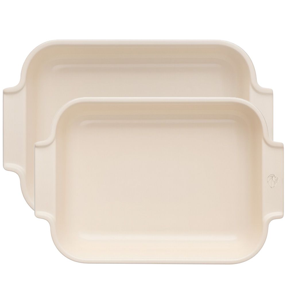 Peugeot Appolia Ceramic Oven Dish Set - Ecru