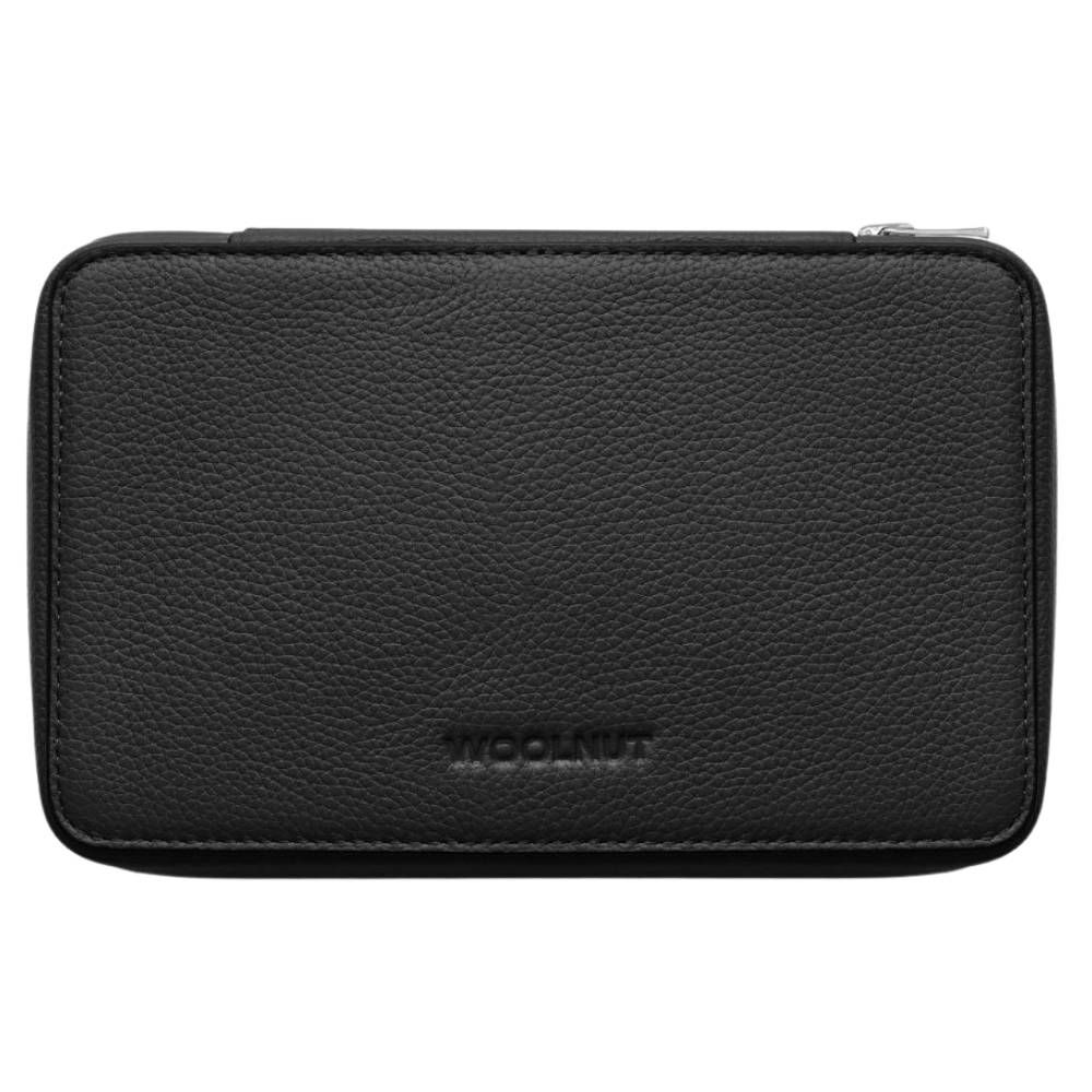 Woolnut Leather Tech Organizer - Black