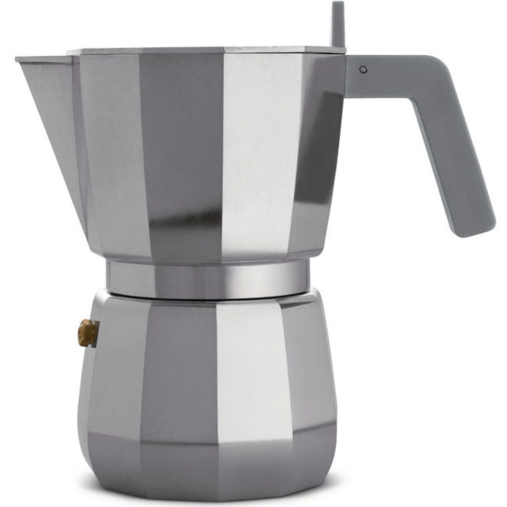 Alessi Moka Espresso Coffee Maker - Grey 