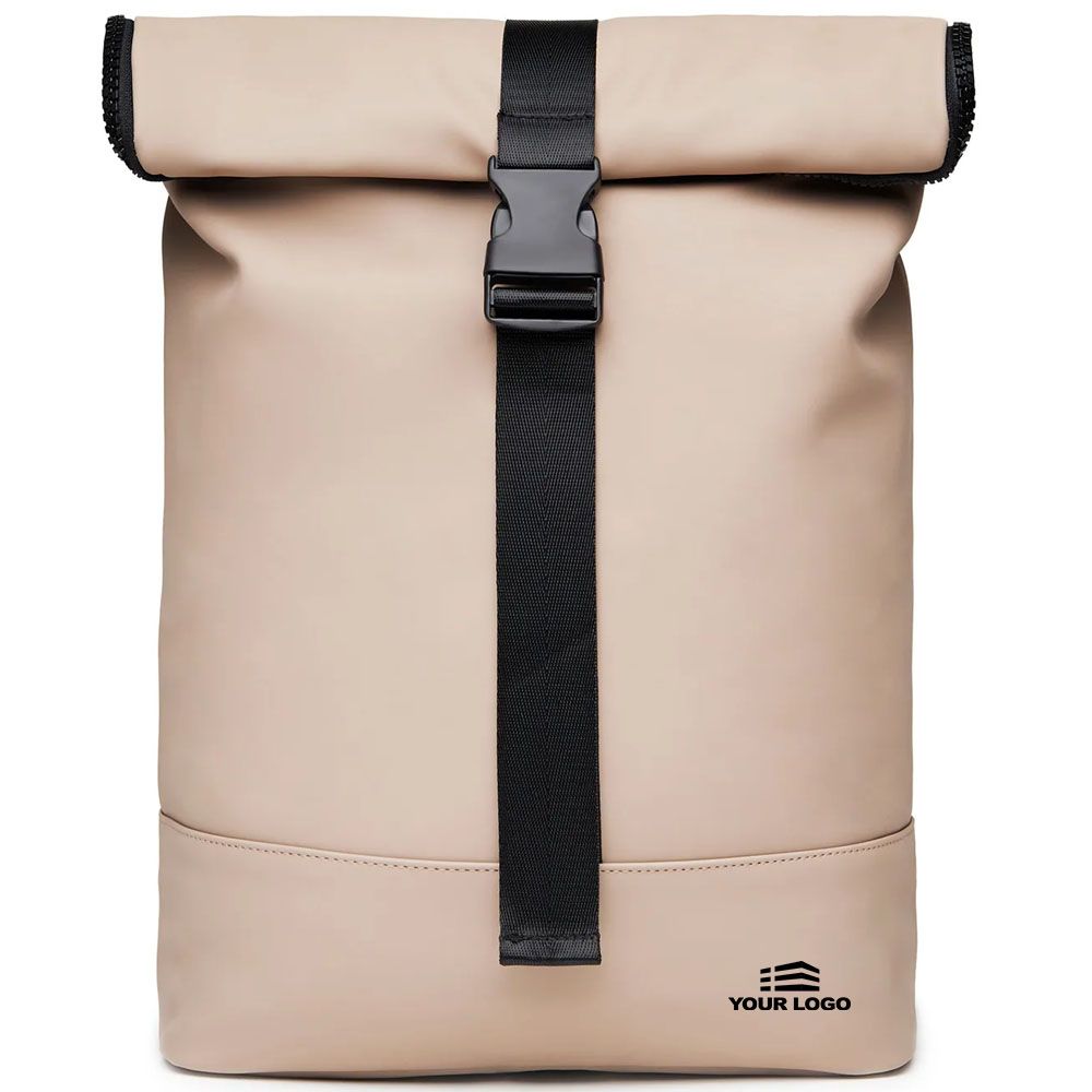 Personalised Baltimore Bike Bag - Greige
