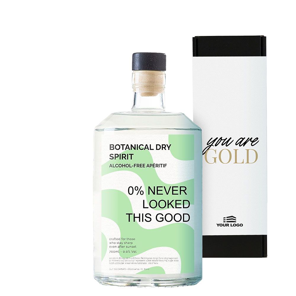 Personalised Non-Alcoholic Botanical Dry Gift Box