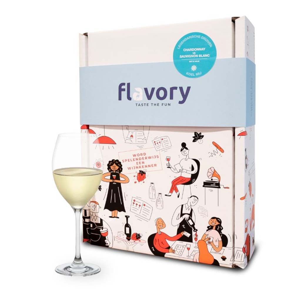 Flavory Jeu De Dégustation - Blanc - Chardonnay ou Sauvignon Blanc