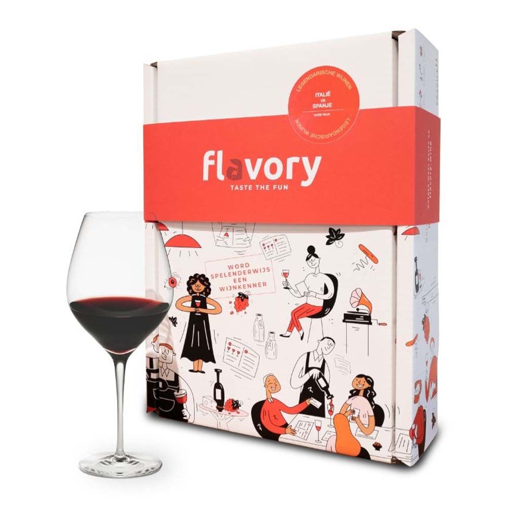 Flavory Wine Tasting Game – Red - Merlot Or Cabernet Sauvignon