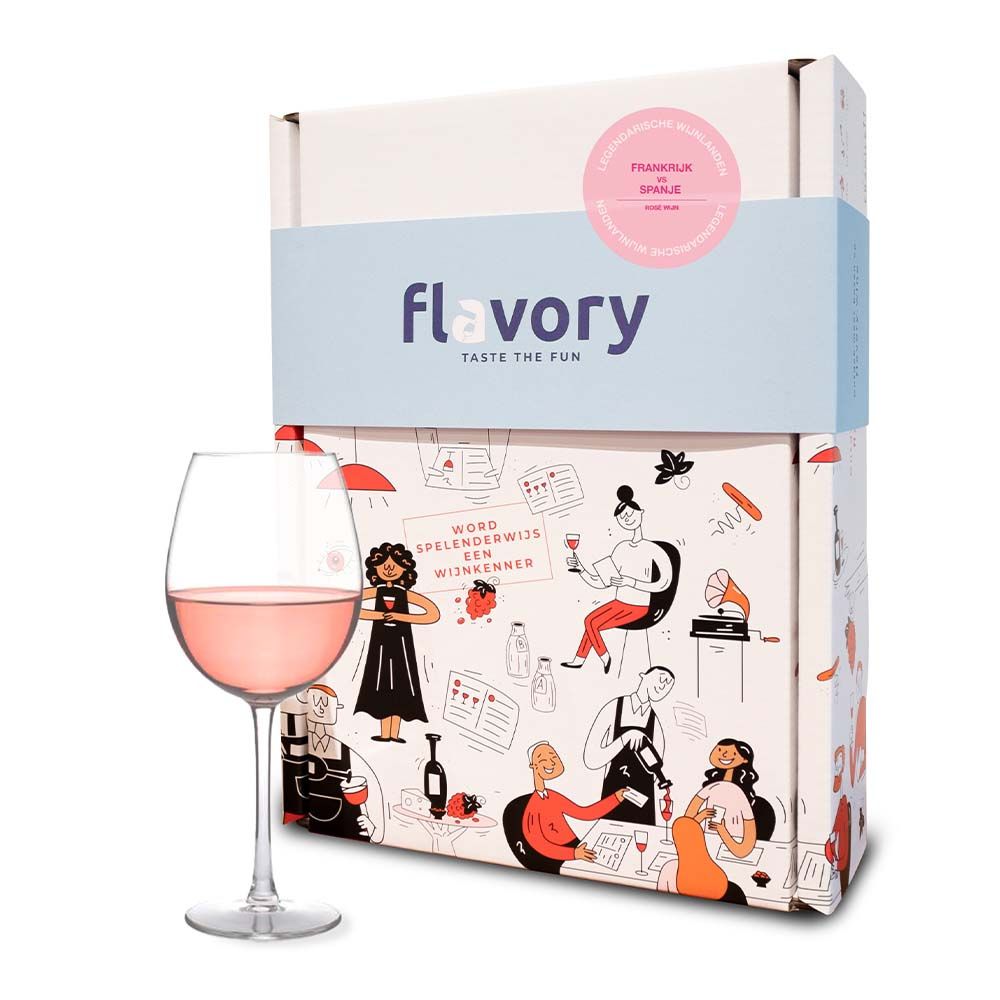 Flavory Jeu De Dégustation - Rosé - France ou Espagne