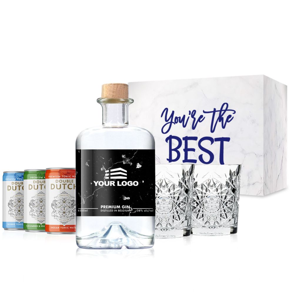 GEPERSONALISEERDE GIN TONIC COCKTAIL SET