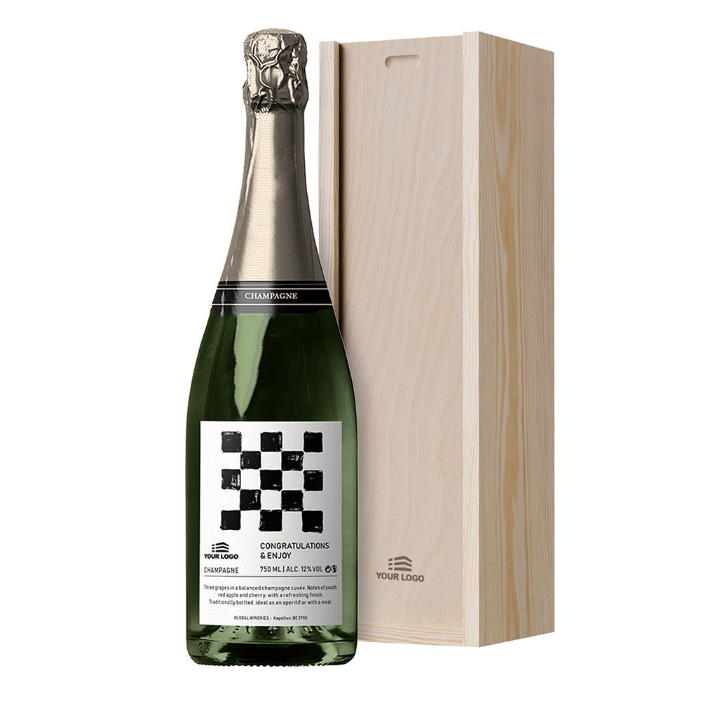 Champagne Personnalisé - Édition Naissance