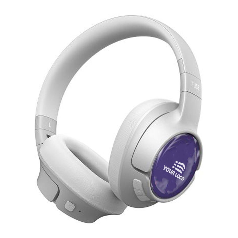 Personalised Fresh 'n Rebel Clam Fuse Headphone - Ice Grey