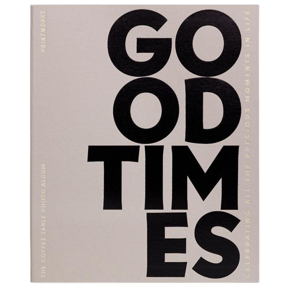 Printworks Photo Album: Good Times - Grey