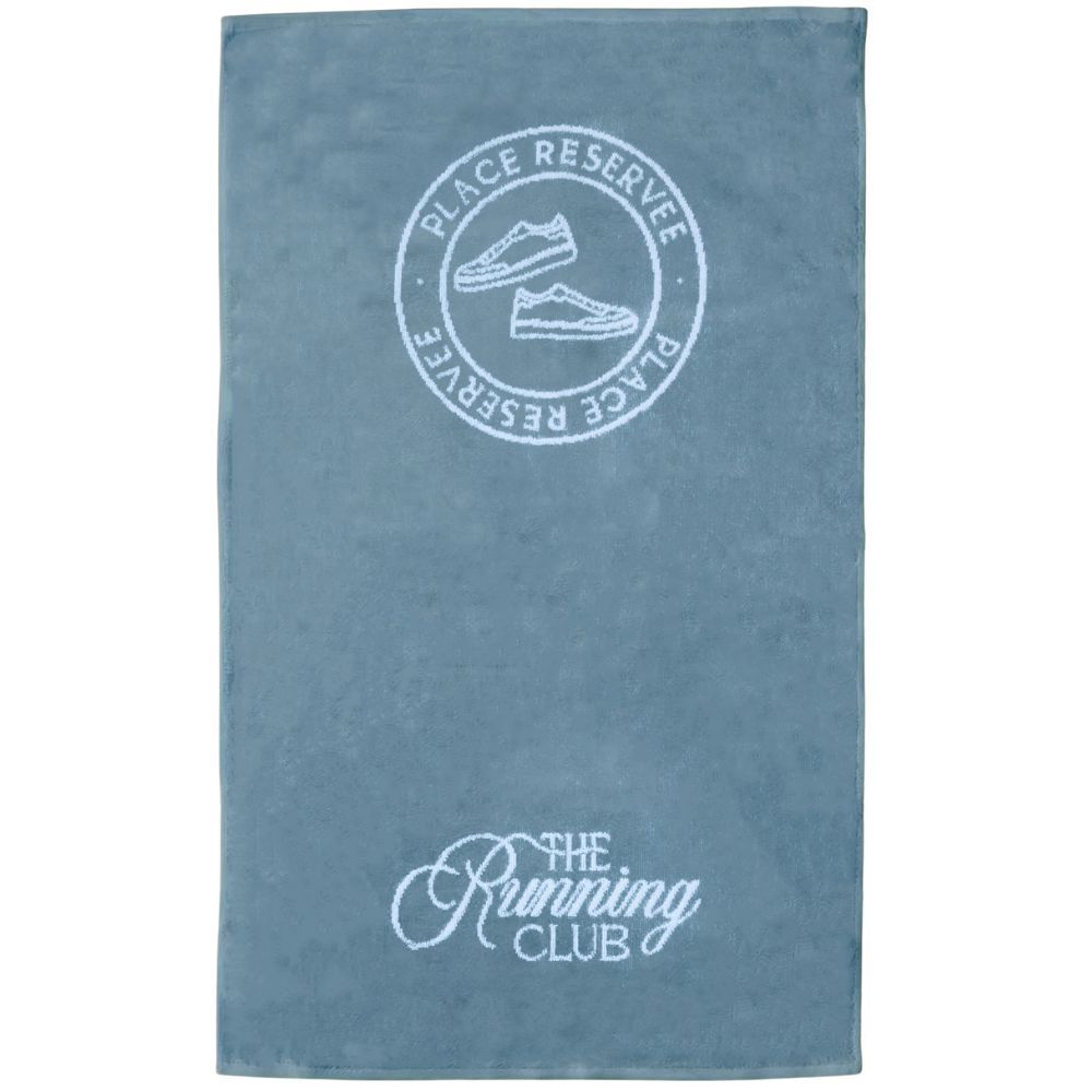 Place Reservee Running Club Sports Towel - Atlantic Blue