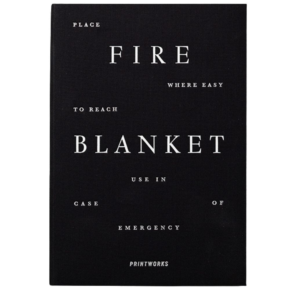 Printworks Fire Blanket - Black