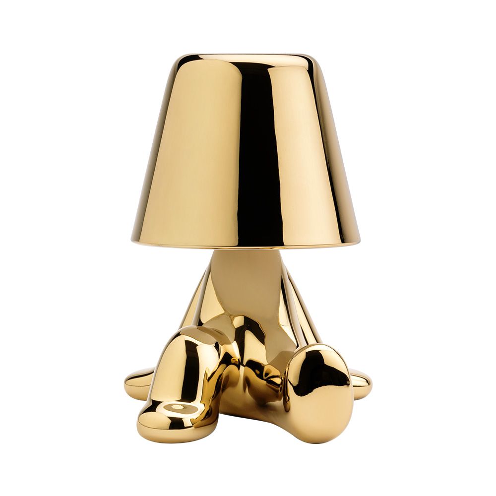 Qeeboo Golden Brothers Indoor Lamp - Bob