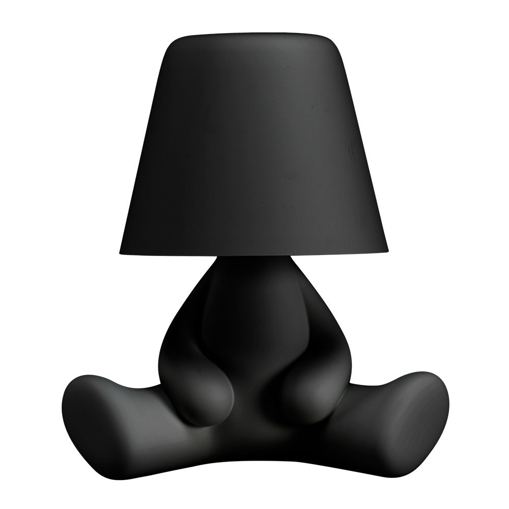 Qeeboo Sweet Brothers Indoor Lamp JOE - Black