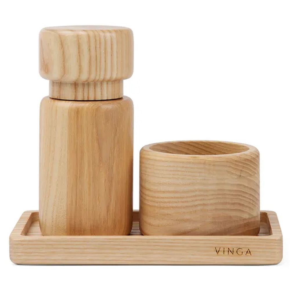 Gepersonaliseerd Retro Ashwood Peper & Zout Set