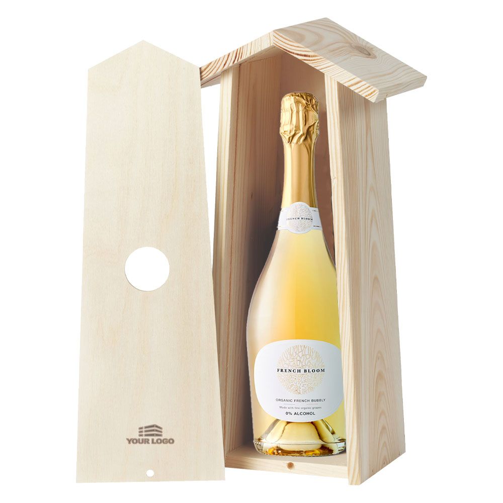 The NA Sparkling Wine Birdhouse by French Bloom