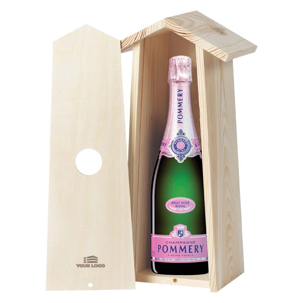 The Rosé Champagne Birdhouse by Pommery