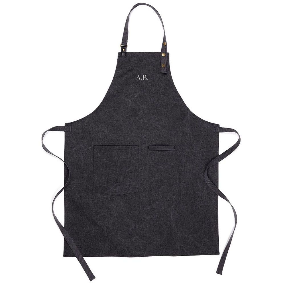 Custom Tome Recycled Canvas Apron - Black