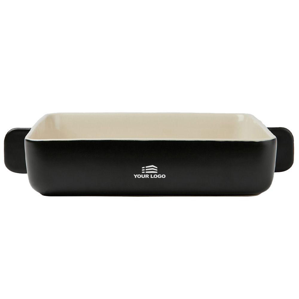 Personalised Monte Neu Oven Dish - Black