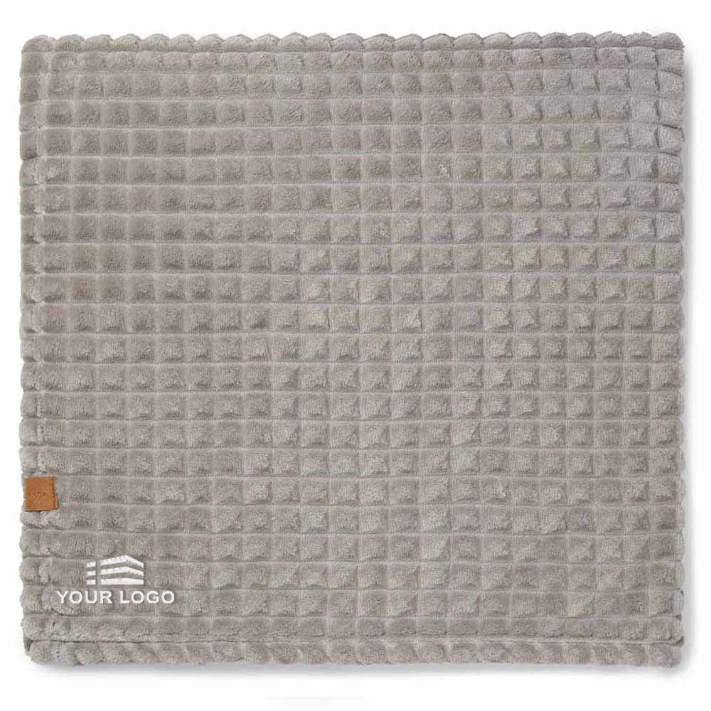 Personalisierte Branson Recycelte Decke - Grau