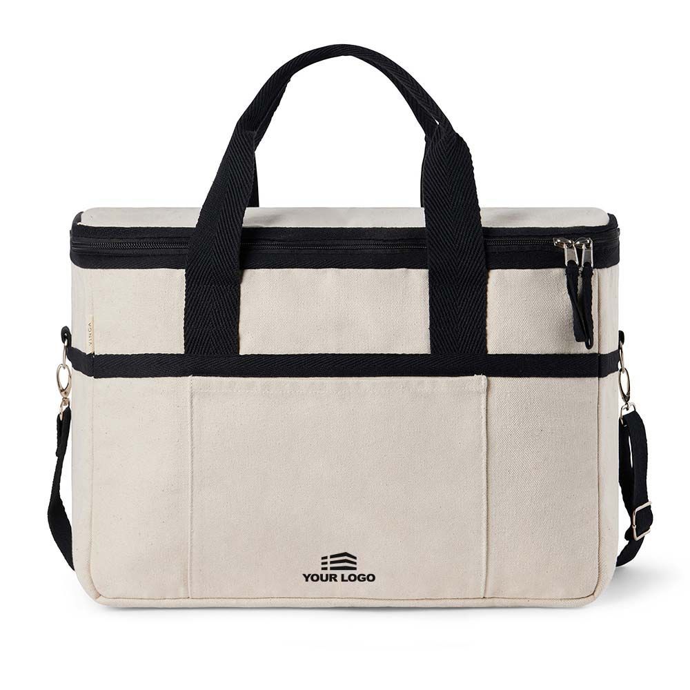 Personalisierter Volonne Recycled Cooler Korb - Off White