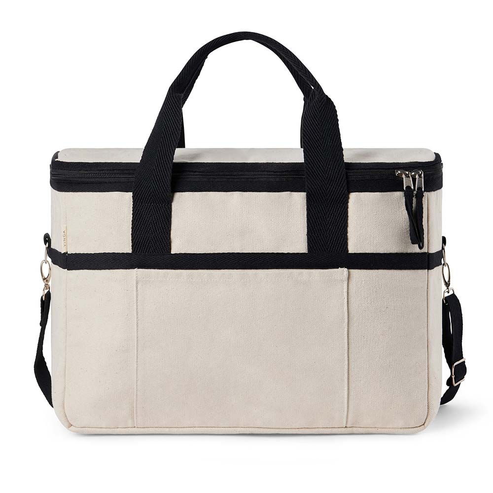 Volonne Aware™ Recycled Canvas Cooler Basket - Off White