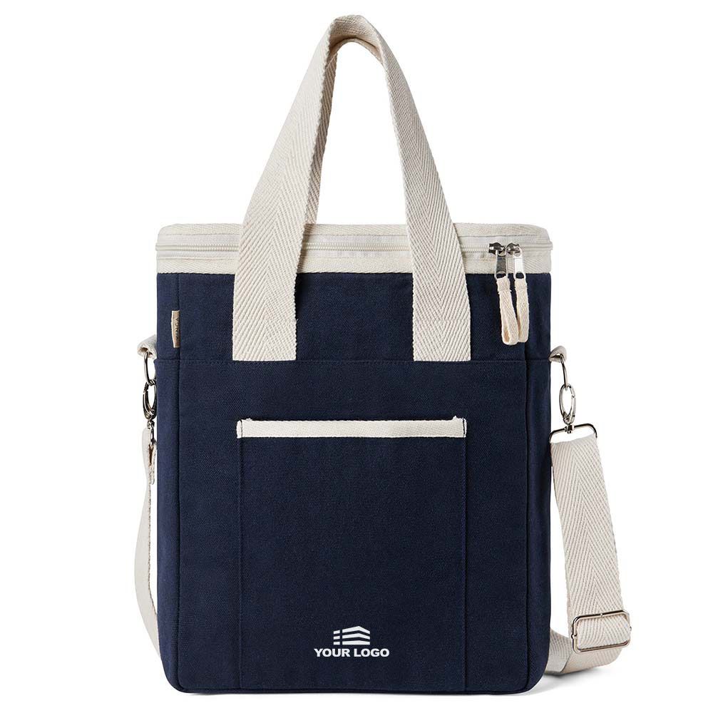 Personalisierte Volonne Recycled Kühltasche - Blau