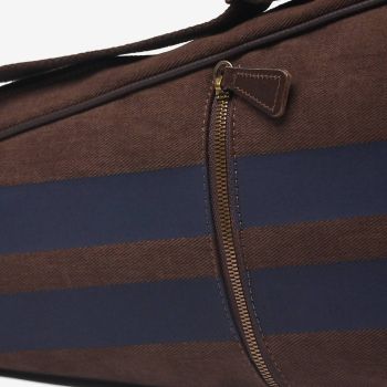 College Tennis Racket Bag - Chocolate