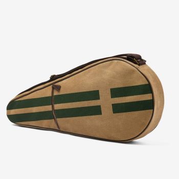 College Tennis Racket Bag - Beige