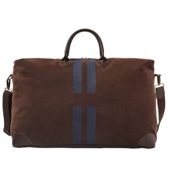 Harvard College Travel Duffel Bag - Chocolate