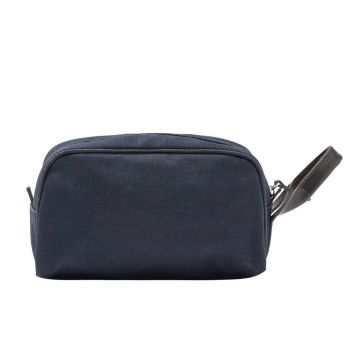 Waxed Sport Toiletry Bag - Blue