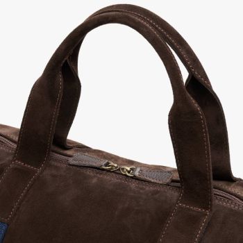 Boston Deluxe Reisetasche – Dunkelbraun