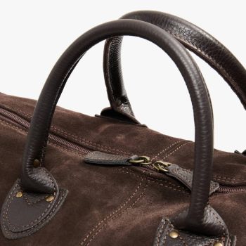 Harvard Deluxe Reisetasche – Groß – Dunkelbraun