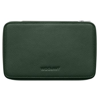 Woolnut Leather Tech Organizer - Green