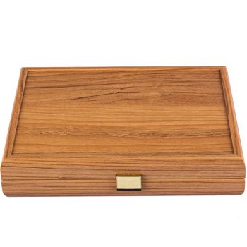 Manopoulos Playing Cards Case - Walnut Wood