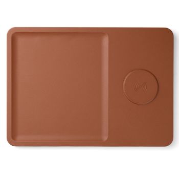Timo Bureau-oplader & Accessoirehouder - Bruin