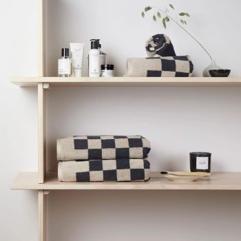 Elba Organic Katoenen Handdoek Set - Grijs