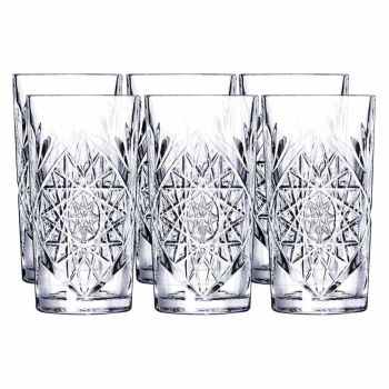 Hobstar Longdrink Glazen - Set Van 6