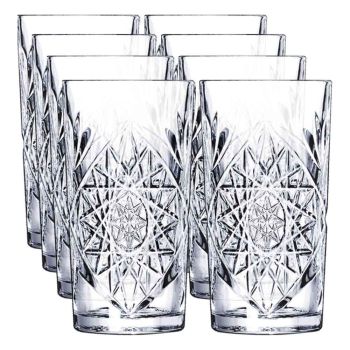 Hobstar Longdrink Glazen - Set Van 8