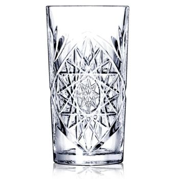 Libbey Hobstar Cooler Glasses - Set Of 6