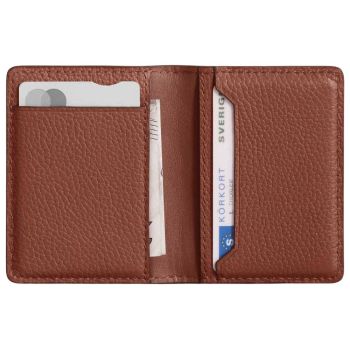 Woolnut Leather Wallet - Cognac